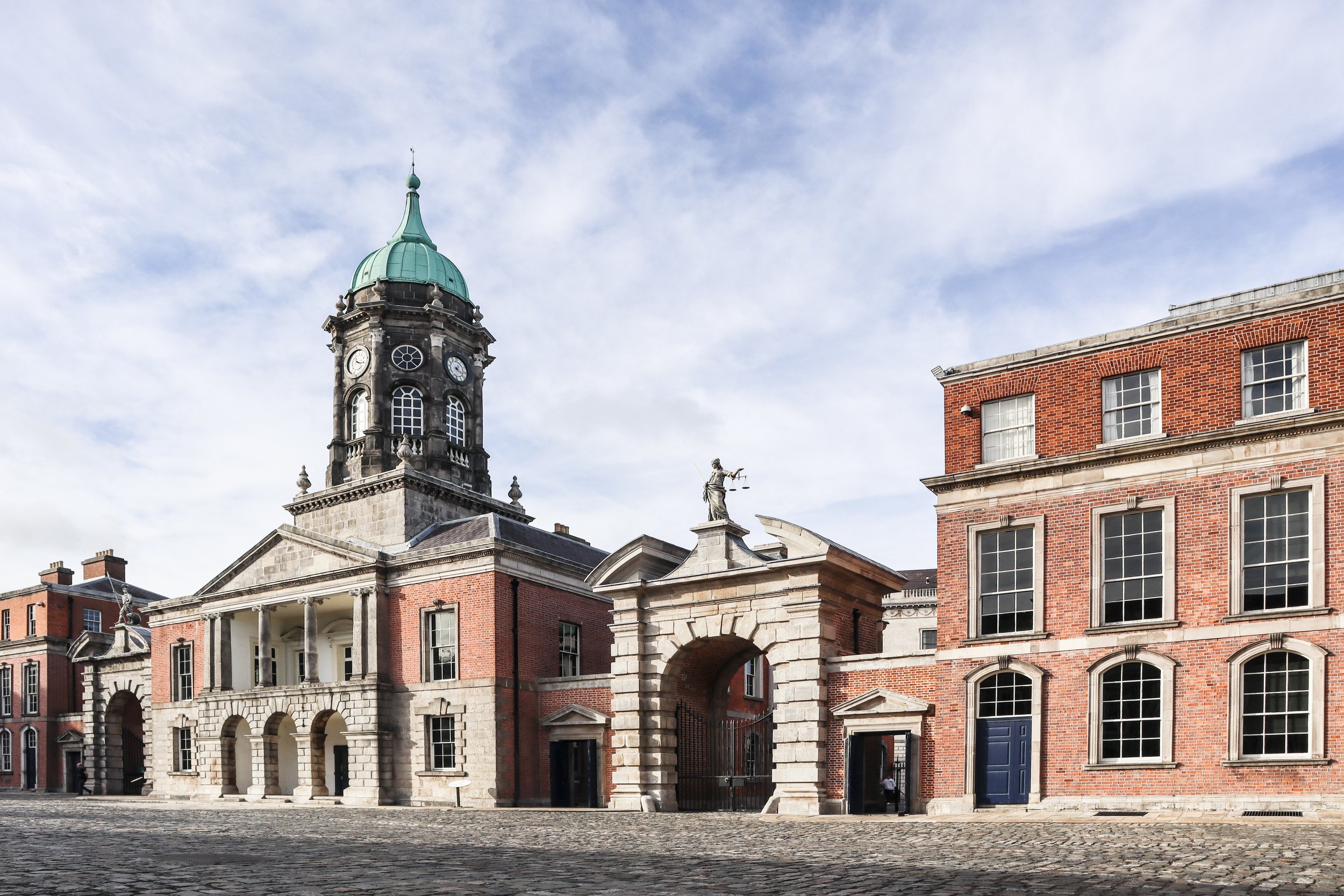 DUBLIN CASTLE, ARCH OF JUSTICE